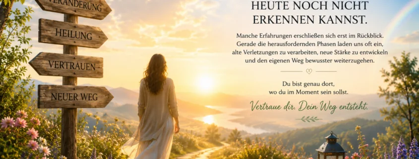 Manchmal führt dich das Leben genau dorthin, wo du nie hinwolltest