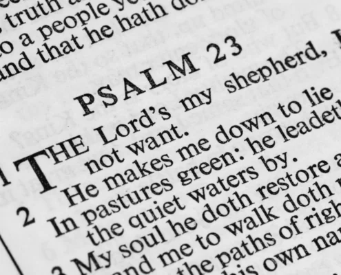 Psalm 91 Wirkung von Gebeten und Psalmen in Akutsituationen