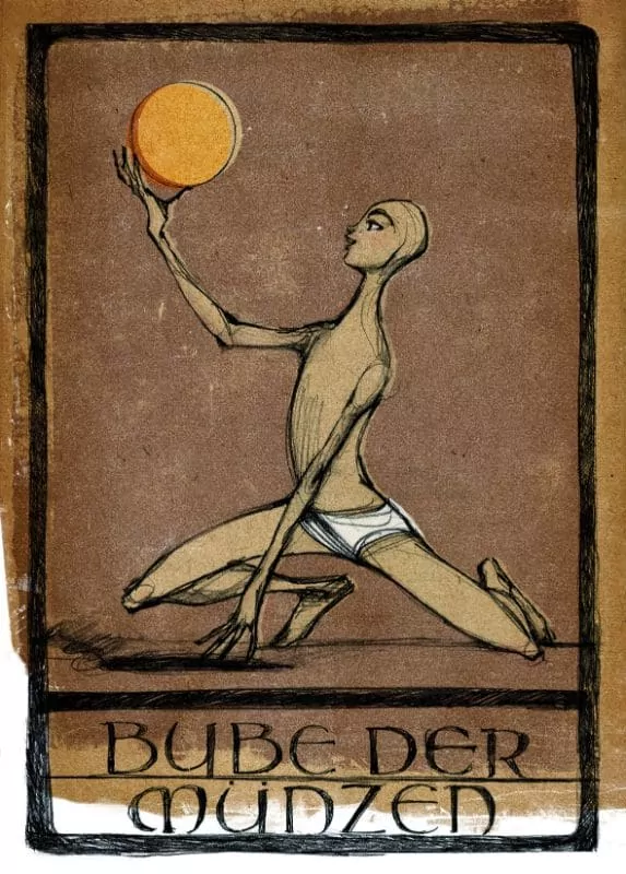 Tarotkarten: Bube der Münzen